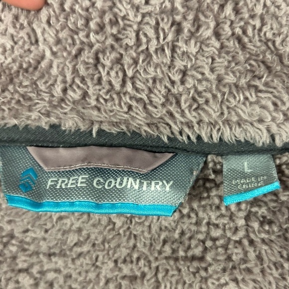 {Free Country} Sherpa Fleece Jacket - Picture 4 of 4